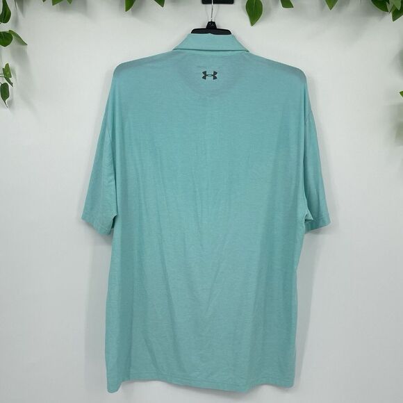 Under Armour Loose Heatgear Men's 2X Polo Shirt - Picture 4 of 7